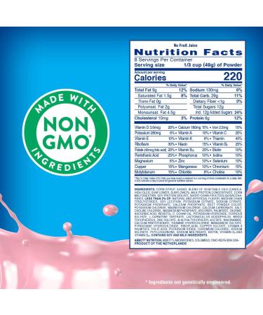PediaSure Grow & Gain Strawberry - 24 Servings | Nutritional Supplements for Kids - Buy Online on GoSupps.com