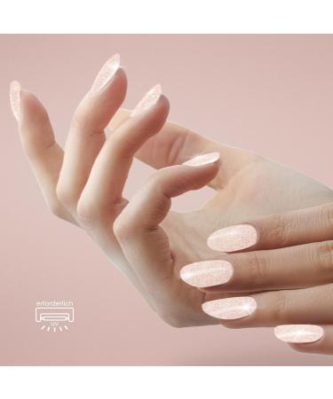 Bot 20x UV Gel Nail Foils - Self-Adhesive Lasts Up to 3 Weeks - Sparkling Champagne - Dermatologically Tested - All-in-One Solution - Buy Online on GoSupps.com