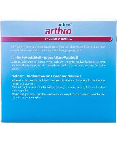 H bner Arthoro for Bones & Cartilage | L-Prolin & Vitamin C | 60 Portion Sticks Supports Articular Cartilage - Buy Online on GoSupps.com