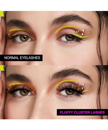 Zegaine 5 Pairs MISCHA-2 18mm Cluster Wispy False Mink Lashes Pack - 60 Pack - Buy Online on GoSupps.com