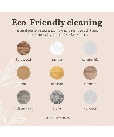 Naturally It's Clean Enzyme Floor Cleaner | Safe for Pets & Kids | Hardwood, Tile & Stain-Free Floors | Plant-Based Formula | 24oz Concentrate - Buy Online on GoSupps.com