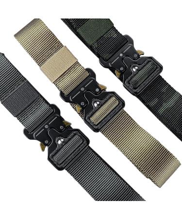 TXZWJZ Metal Buckle Tactical Belt Heavy-Duty 1in 2 Pack - Quick Release Buckle for Replacement | 1 Inch (25mm) - Buy Online on GoSupps.com