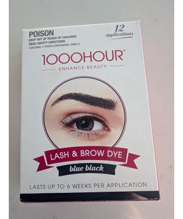 1000 Hour Professional Lash & Brow Kit - Long-Lasting Blue Black Brow Gel for Defined Brows - 12 Applications Up to 6 Weeks - Buy Online on GoSupps.com