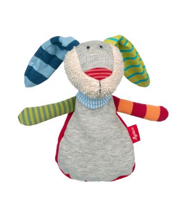 SIGIKID 39380 Heat Pad Small Ringel Dingel Girls and Boys Baby Toy Recommended from Birth Grey/Multi-Coloured