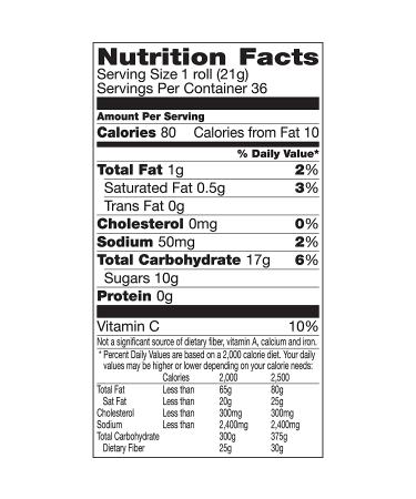 Betty Crocker Fruit Snacks Fruit By The Foot - Strawberry/Berry Tie-Dye - 27 Oz, 36 Count - Buy Online on GoSupps.com