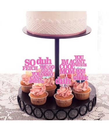 TV Show Themed Cupcake Toppers Set of 18-PC - It's the Perfect Girl's TV Show Themed Birthday Party Bachelorette Party Hen Party Picks Decoration - SugarGera - Buy Online on GoSupps.com