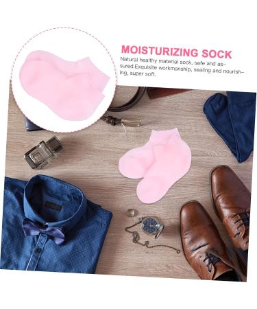minkissy 1 Pair Protective Socks Women Socks Anti Dry Sock Heel Socks Heel Boots Exfoliating Dry Feet Socks Sock for Rough Skin Sock for Feet Cracked Nursing Socks Pink Miss Elasticity Sebs - Buy Online on GoSupps.com