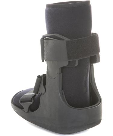 Short Fracture Walker Boot for Stable Foot & Ankle Fractures - Ideal for Achilles Tendon Surgery, Ankle Sprains, Post Op Care - Size Medium (7-9.5) - 1 Pack - Buy Online on GoSupps.com