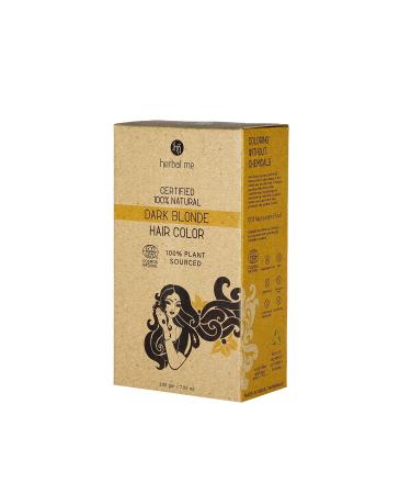 Dark Blonde Henna Hair Color 200g CERTIFIED 100% Natural by Ecocert Greenlife (France)
