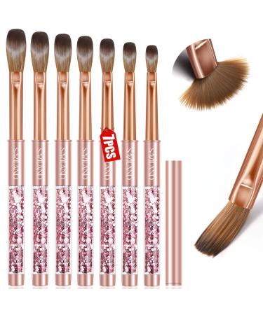Saviland 7PCS Acrylic Nail Brush Set  Kolinsky Acrylic Brushes for Acrylic Application, Rose Gold Nail Brushes for Acrylic Application, for Acrylic Powder, Acrylic Nail Kit, Nail Extension for Nail Art School and Practice - Buy Online on GoSupps.com