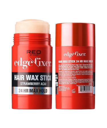 Red by Kiss 24HR Max Hold Hair Wax Stick - Strawberry Acai Edge Control Pomade - Buy Online on GoSupps.com