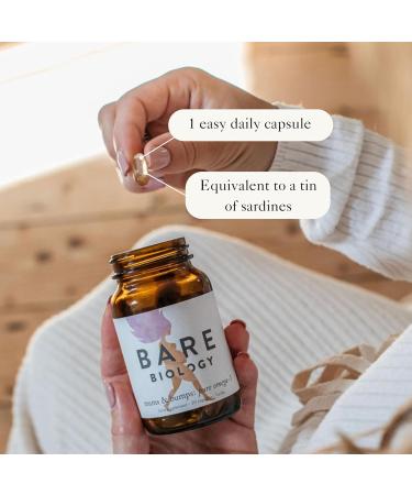 Bare Biology Mums & Bumps Omega 3 Fish Oil Capsules - Pregnancy & Breastfeeding Supplement - Sustainably Sourced (30 Capsules) - Buy Online on GoSupps.com