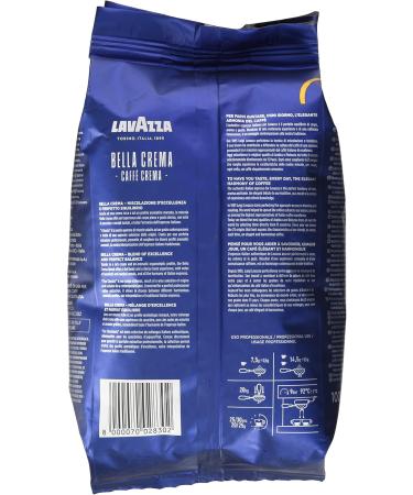 Lavazza Caff Bar Bella Crema Coffee en Grains 1000g - Buy Online on GoSupps.com