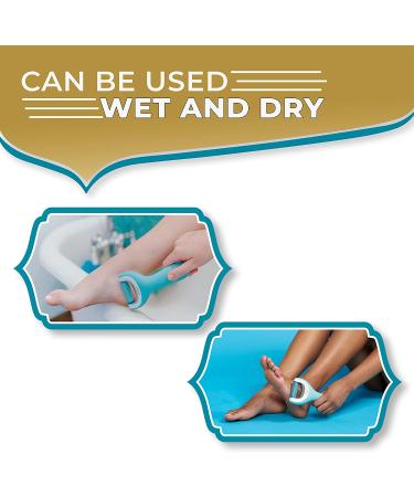 Amope Pedi Perfect Pro Wet & Dry Foot File - Rechargeable Callous Remover for Feet - Buy Online on GoSupps.com