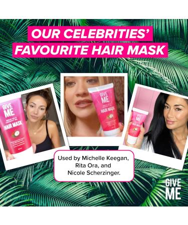 Argan & Coconut Oil Hair Mask Treatment for Dry, Damaged Hair | Give Me Cosmetics - Buy Online on GoSupps.com