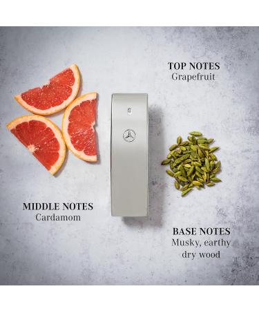 Mercedes-Benz Club - Elegant Fragrance - Sensual Woody Aromatic Notes - Mesmerize The Senses With Original Luxury Men s Eau De Toilette Spray - 3.4 oz Wood 3.4 Fl Oz (Pack of 1) - Buy Online on GoSupps.com