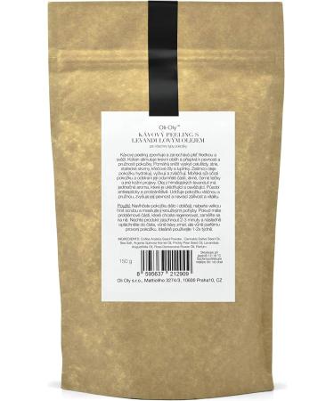 Oli-Oly Lavender Oil Exfoliating Scrub for Face and Body | Natural Ingredients - For All Skin Types - Kashmir Lavender - 150g - Buy Online on GoSupps.com