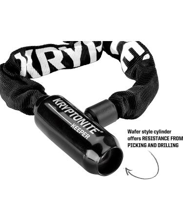 Kryptonite Keeper 585 5mm Chain Bike Lock - Black (85cm) - Buy Online on GoSupps.com