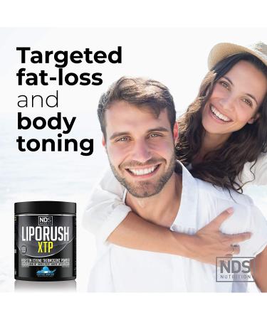 NDS Nutrition LipoRush XTP Thermogenic Fat Burner - Extreme Energy & Focus Powder with L-Carnitine - Blue Berry Snow Cone - 45 Servings - Buy Online on GoSupps.com