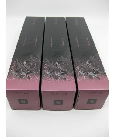 Nespresso NESPRESSO Vertuo Colombia Master Original Lot of 3 barrels 30 capsules