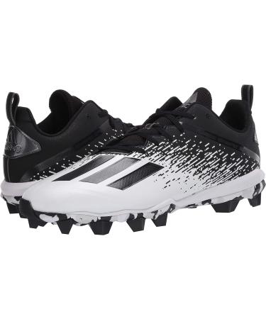 adidas Men's Adizero Spark Mid Football Shoe 12 - Black/White - Buy Online on GoSupps.com