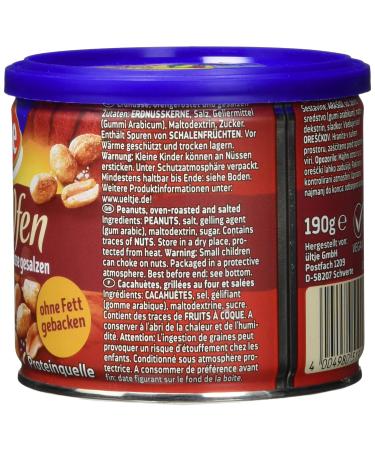  ltje Oven Peanuts Salted - 180g Gourmet Snack | International Shipping Available - Buy Online on GoSupps.com