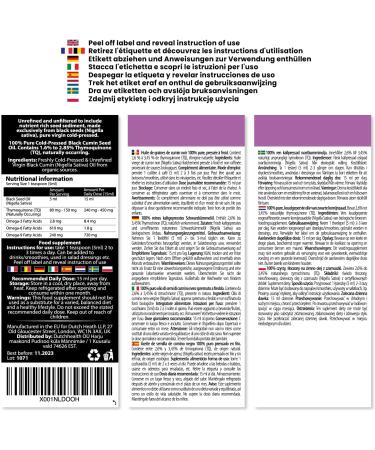 Premium 9X% Ultra Strength Black Seed Oil | 100% Cold-Pressed Nigella Sativa | Rich in Omega 3, 6 & 9 | 100 ml - Buy Online on GoSupps.com