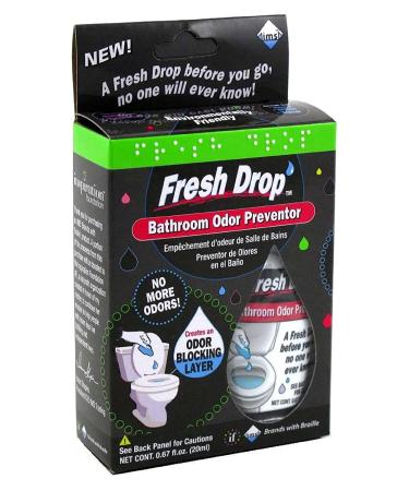 Cleanlogic Fresh Drop Bathroom Odor Preventor - Pack of 3 - Buy Online on GoSupps.com