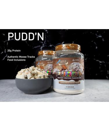 Core Nutritionals Pudd'n Decadent Protein Pudding Mix Full Disclosure Casein Blend Sustained Release 20G Protein 17 Servings (Original Moose Tracks 2 lb) - Buy Online on GoSupps.com