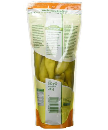 Buy Feinkost Dittmann Mild Peppers - Pack of 5 (5 x 200g) | Premium International Shipping - Buy Online on GoSupps.com