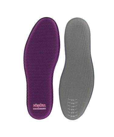 Airplus Memory Comfort Shoe Insoles with Memory Foam for Pressure Relief  Women's  Size 5-11 2 Count (Pack of 1) Women's Size 5-11 2 Count (Pack of 1)