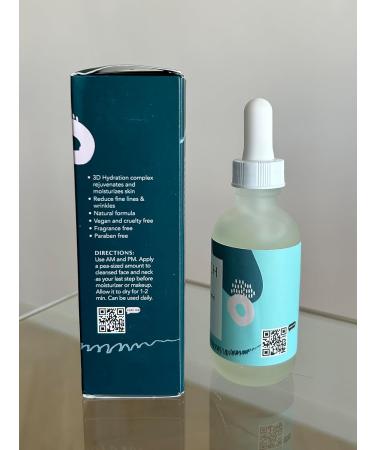 Pure Hyaluronic Acid Serum with Snow Mushroom & Vitamin B5 - Vegan Fragrance-Free Hydrating Moisturizer for Dry Skin | 2 Oz - Buy Online on GoSupps.com