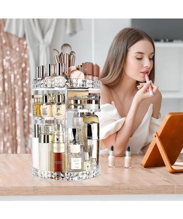 ZQQZAN 360 Rotating Makeup Organizer for Vanity with 6 Adjustable Layers - Buy Online on GoSupps.com