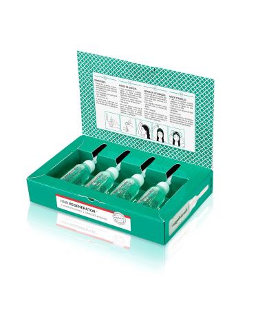 Nuggela & Sul Regenerating Ampoules - Boost Hair Density & Thickness | 4 x 10ml Treatment for Thinning Areas - 4 Week Supply - Buy Online on GoSupps.com