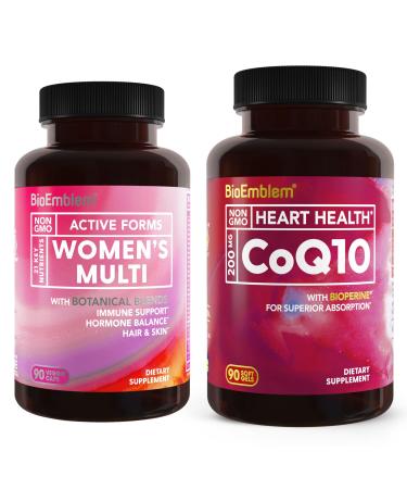 BioEmblem CoQ10 and Women's Multivitamin