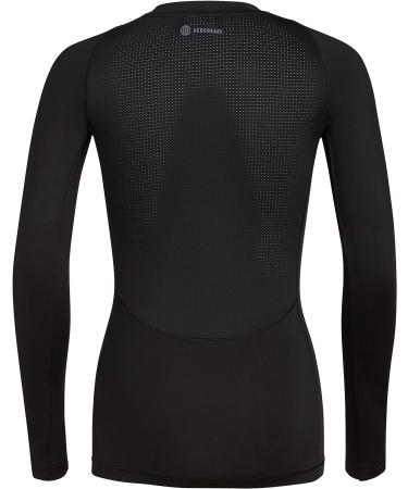 adidas Boys' Techfit Compression Long Sleeve T-Shirt - Black - Large - Buy Online on GoSupps.com