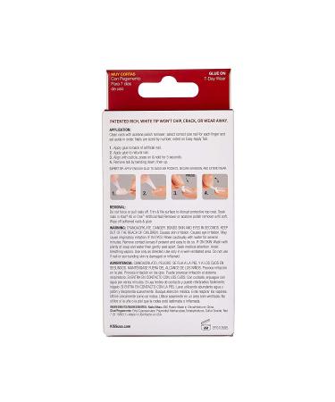 Kiss Everlasting French Nail Kit Real Short 28 Nails EF01 6 Pack | 168 Total Nails - Buy Online on GoSupps.com