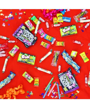 Sour Party Mix Candy Bulk - 3 LB - Warheads, Sour Patch, Cry Baby Gumballs & More! - Buy Online on GoSupps.com