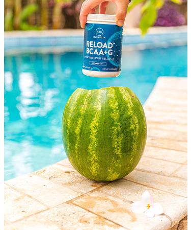 MRM Reload BCAA+G Post-Workout Recovery - Watermelon Flavor, 1.85 lbs (840 g) | Premium Amino Acids for Muscle Recovery - Buy Online on GoSupps.com