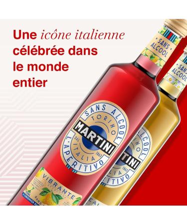 MARTINI Vibrante and Floreale Non Alcoholic Aperitivo Dual Pack 2 x 75cl / 750ml Infused with Superior Botanicals - Buy Online on GoSupps.com