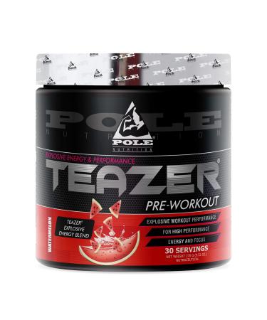 Pre-Workout Powder | Flavoured Maximum Performance Formula | 270 Gram 30 Serving (Watermelon)