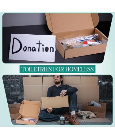 Domensi 30 Kits Toiletries for Homeless - Bulk Care Package Gifts for Men & Women | Travel Essentials & Charity Supplies - Buy Online on GoSupps.com
