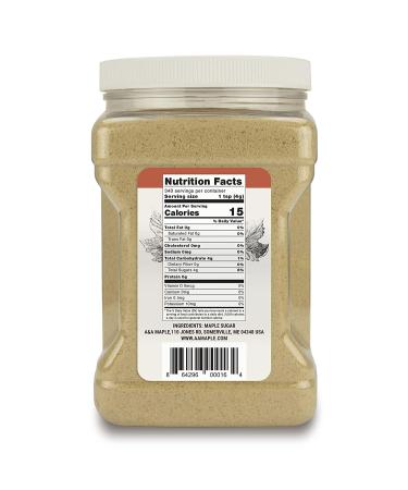 Pure Maple Sugar - 48 Oz - A&A Maple 3 Pound - Top Quality Sweetener - Buy Online on GoSupps.com