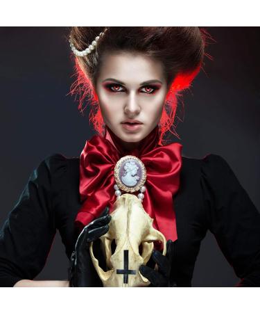 Aricona Red Annual Colored Contact Lenses - Prescription-Free Halloween Lenses | Cold Blood - Buy Online on GoSupps.com