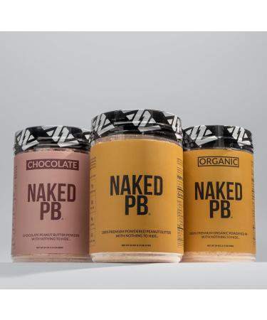 100% Premium Powdered Peanut Butter - 2lbs Bulk, Vegan, No Additives | Naked PB - Buy Online on GoSupps.com