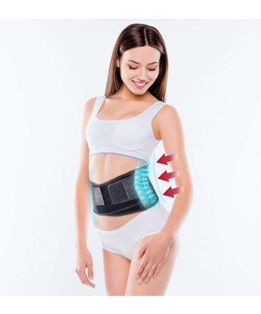 Buy Blackrox Lumbarox Back Bandage for Men & Women - Lumbar Support & Back Belt - Size M Black - Stabilize Your Back Today! - Buy Online on GoSupps.com