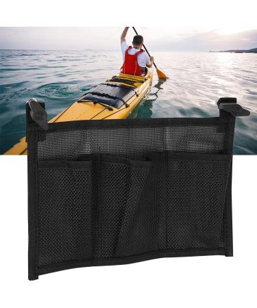 Alomejor Durable Black Nylon Storage Mesh Bag for Marine Boat, Canoe, Kayak - Organizer Pouch - Buy Online on GoSupps.com