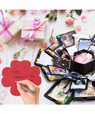 Koogel Explosion Gift Box - Handmade Surprise Photo Album for Anniversary, Birthday, Wedding - DIY Scrapbooking Accessories Included - Buy Online on GoSupps.com
