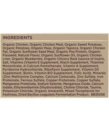 Castor and Pollux ORGANIX Grain Free Chicken Small Dog Food - Organic 10 lb Bag - Buy Online on GoSupps.com