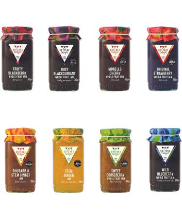Cottage Delight Jam Pick N Mix - Create Custom Jam Combo with 15+ Flavours | Blood Orange Classic Breakfast Classic Orange Fruity Blackberry | 2 Pack - Perfect Jam Gift Set for Jam Lovers - Buy Online on GoSupps.com